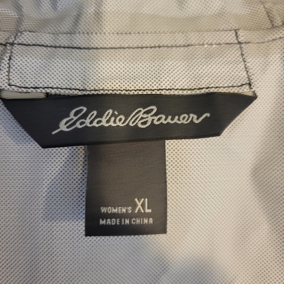 Eddie Bauer Black Waterproof Jacket XL - Picture 4 of 9